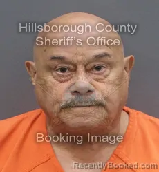Mugshot of HUMPHREY GUTIERREZ booked in Hillsborough County, Florida on June 15, 2026