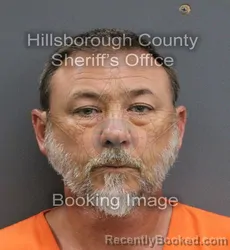Mugshot of TERRY RAY MUNSON booked in Hillsborough County, Florida on June 15, 2026