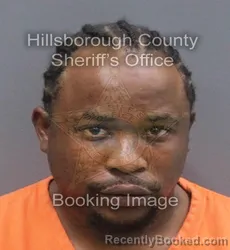 Mugshot of JIHAD HAKIM AMOS booked in Hillsborough County, Florida on June 16, 2026