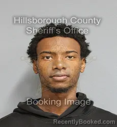 Mugshot of JACVIN J HOWARD booked in Hillsborough County, Florida on June 16, 2026