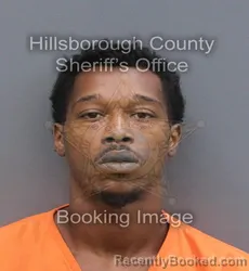 Mugshot of DONTE HARRISON HUNT booked in Hillsborough County, Florida on June 16, 2026