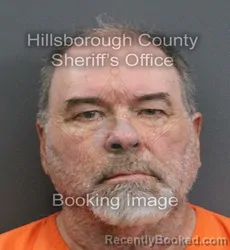 Mugshot of DALE ROBERT CLARK booked in Hillsborough County, Florida on June 16, 2026