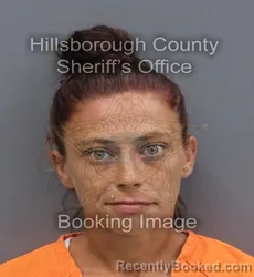 Mugshot of VICTORIA ANNETTE HAMPTON booked in Hillsborough County, Florida on June 16, 2026