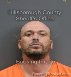 Mugshot of RUBEN EDGARDO PEREZ booked in Hillsborough County, Florida on June 16, 2026