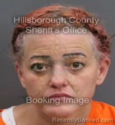 Mugshot of LINNET AVILA booked in Hillsborough County, Florida on June 16, 2026
