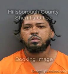 Mugshot of JERMANE LACEDRIC COTTO booked in Hillsborough County, Florida on June 17, 2026