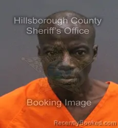 Mugshot of KEVIN STUART SANDERS booked in Hillsborough County, Florida on June 17, 2026
