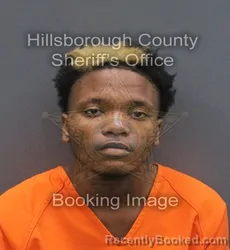 Mugshot of DASHAUN CAMRON BYNUM booked in Hillsborough County, Florida on June 17, 2026
