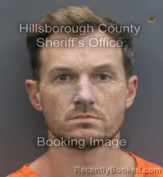 Mugshot of TRACE MICHAEL LINHART booked in Hillsborough County, Florida on June 17, 2026