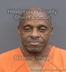 Mugshot of DARRELL DUANE SAULSBERRY booked in Hillsborough County, Florida on June 17, 2026