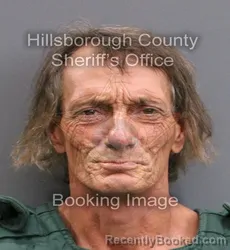 Mugshot of JOSEPH CHARLES ORABUTT booked in Hillsborough County, Florida on June 17, 2026