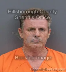 Mugshot of CECIL THOMAS HURLEY booked in Hillsborough County, Florida on June 17, 2026