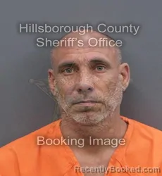Mugshot of KENNETH TESTA booked in Hillsborough County, Florida on June 17, 2026