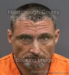 Mugshot of RICHARD DEWAYNE RIPPY booked in Hillsborough County, Florida on June 18, 2026
