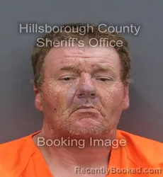 Mugshot of VERNON FITZHUGH booked in Hillsborough County, Florida on June 18, 2026
