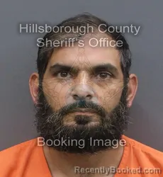 Mugshot of TAREK MUHAMED MUSTAFA booked in Hillsborough County, Florida on June 18, 2026