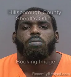 Mugshot of JAMAL TOBIAS FRAZIER booked in Hillsborough County, Florida on June 18, 2026