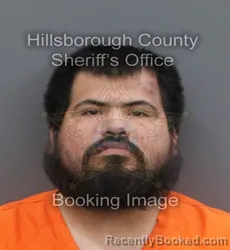 Mugshot of ABELINO CLAVEL-OLGUIN booked in Hillsborough County, Florida on June 18, 2026