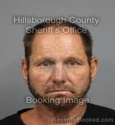Mugshot of GUY LEE DOUGLAS booked in Hillsborough County, Florida on June 18, 2026