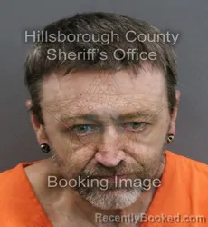 Mugshot of ERIK DANIEL GOOGE booked in Hillsborough County, Florida on June 18, 2026