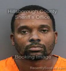 Mugshot of DEANDRE RAISHON LAW booked in Hillsborough County, Florida on June 18, 2026
