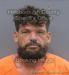 Mugshot of ROBERT MATTHEW MILLARD booked in Hillsborough County, Florida on June 19, 2026
