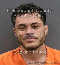 Mugshot of OSSIEL OSVALDO AROCHA booked in Hillsborough County, Florida on June 19, 2026