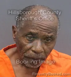 Mugshot of MILTON JAMES WILLIAMS booked in Hillsborough County, Florida on June 19, 2026