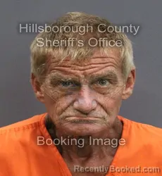 Mugshot of JOHN EDWARD NEWMAN booked in Hillsborough County, Florida on June 19, 2026