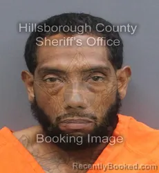 Mugshot of MIGUEL ANGEL RIVERA ANDUJAR booked in Hillsborough County, Florida on June 19, 2026
