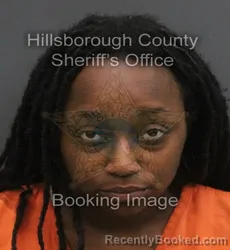 Mugshot of MOAISHA MAKOLE MCPHERSON booked in Hillsborough County, Florida on June 19, 2026