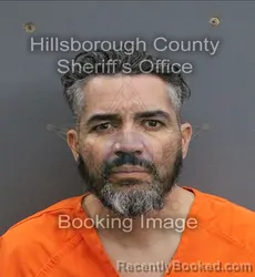 Mugshot of MICHAEL ANTHONY RUIZ booked in Hillsborough County, Florida on June 19, 2026