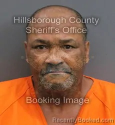 Mugshot of DERRICK DUANE HILL booked in Hillsborough County, Florida on June 19, 2026