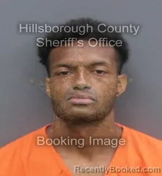 Mugshot of HIMEY JR RAQUON AARON RODRIGUEZ booked in Hillsborough County, Florida on June 19, 2026