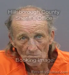 Mugshot of JOSEPH DAVID BEASLEY booked in Hillsborough County, Florida on June 19, 2026