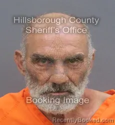 Mugshot of JOHN BERNARD CAPALDO booked in Hillsborough County, Florida on June 19, 2026
