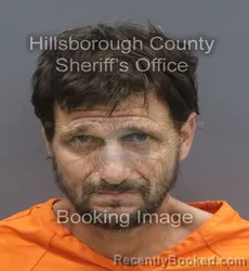 Mugshot of DONNELL DANE LETO booked in Hillsborough County, Florida on June 19, 2026