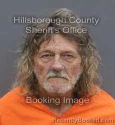 Mugshot of RICKY ALLEN WRISTON booked in Hillsborough County, Florida on June 19, 2026