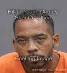 Mugshot of TYRELL ARTHUR COPPER booked in Hillsborough County, Florida on June 20, 2026