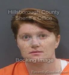Mugshot of MADISON PAIGE COUTTS booked in Hillsborough County, Florida on June 20, 2026