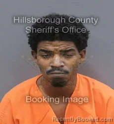Mugshot of DARRIEN WILLIAM CUMMINGS booked in Hillsborough County, Florida on June 20, 2026