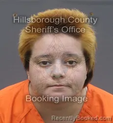 Mugshot of VENUS ANGEL CASABELLA booked in Hillsborough County, Florida on June 20, 2026