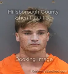 Mugshot of MARCUS JAY BANNER booked in Hillsborough County, Florida on June 20, 2026