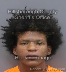 Mugshot of CARON JASIAH COLEMAN booked in Hillsborough County, Florida on June 20, 2026