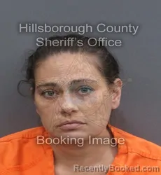 Mugshot of REBECCA LEIGHMANN BOONSTRA booked in Hillsborough County, Florida on June 20, 2026