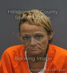 Mugshot of ANNIE MARIE PEREZ booked in Hillsborough County, Florida on June 23, 2026