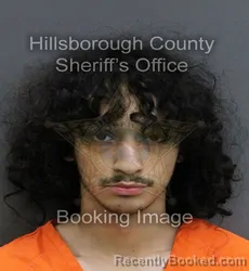 Mugshot of LAZARUS FRANCISCO BAEZ booked in Hillsborough County, Florida on June 23, 2026