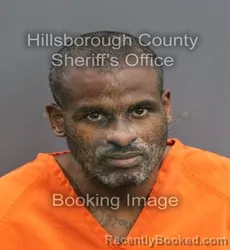 Mugshot of MARLON CARLOS DORSEY booked in Hillsborough County, Florida on June 25, 2026