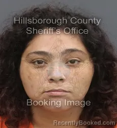 Mugshot of ASHLEY NICOLE MARTINEZ booked in Hillsborough County, Florida on June 25, 2026