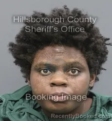 Mugshot of MIKALA ARIEL WALKER booked in Hillsborough County, Florida on June 25, 2026